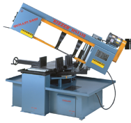 Horizontal Mitre Bandsaw - #HS1418; 14 x 18'' Capacity; 2HP, 3PH, 440V Motor - Eagle Tool & Supply