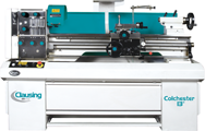 Colchester Geared Head Lathe - #80274 13'' Swing; 40'' Between Centers; 3HP, 440V Motor - Eagle Tool & Supply