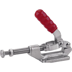 600 lbs 5/16-18 Base Mount 45 Deg. Handle Straight Line Clamp Internal Thread - Eagle Tool & Supply