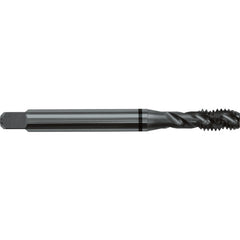 ‎10-32 H3 3 Flute Spiral Flute Semi-Bottoming Black Ring Tap-Steam Oxide - Eagle Tool & Supply