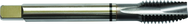 M12x1.25 D5 3 Flute Spiral Pointed Plug Black Ring Tap-TICN - Eagle Tool & Supply