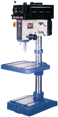 RF400VPF Variable Speed Floor Model Drill Press With Power Feed - 20'' Swing; 2HP, 3PH, 220V Motor - Eagle Tool & Supply