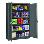 48"W x 24"D x 78"H Storage Cabinet w/400 Lb Capacity per Shelf for Lots of Heavy Duty Storage - Welded Set Up - Eagle Tool & Supply