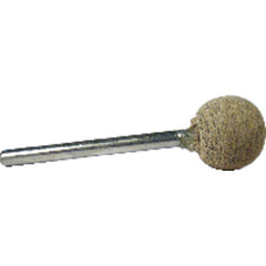 1/8″ × 1 1/2″ Shank-1/2″ × 1/2″ - B121 - Cotton Reinforced Aluminum Oxide Mounted Point - Eagle Tool & Supply