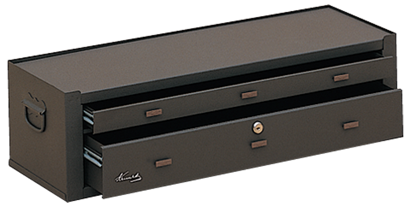 2-Drawer Add-On Base - Model No.MC28B Brown 7.88H x 9.63D x 28.13''W - Eagle Tool & Supply