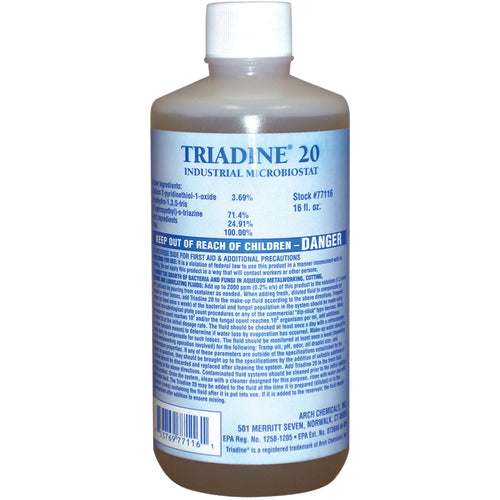 ‎Arch Triadine 20 - Bactericide and Fungicide-16 oz - Eagle Tool & Supply