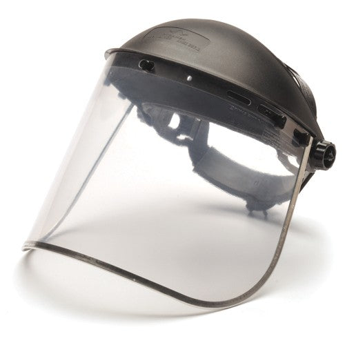 ALUMINUM BOUND FACE SHIELD - Eagle Tool & Supply