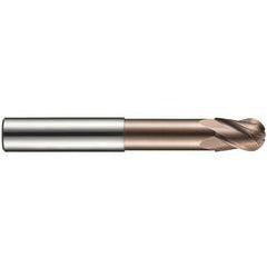 S535 3MM SC 4FL BN END MILL-TISIN - Eagle Tool & Supply