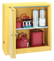 Flammable Liqiuds Storage Cabinet - #5441N 43 x 18 x 44'' (2 Shelves) - Eagle Tool & Supply