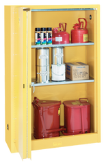 Flammable Liqiuds Storage Cabinet - #5445N 43 x 18 x 65'' (3 Shelves) - Eagle Tool & Supply