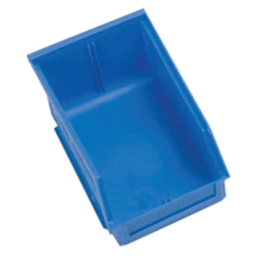 4 1/2″ × 7 1/4″D" × 5″ - Blue Plastic Bin - Eagle Tool & Supply