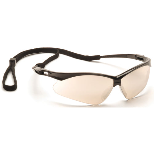 Safety Glasses - Black Frame, Indoor/Outdoor Lens - Eagle Tool & Supply
