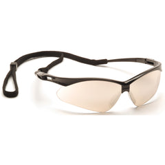 Safety Glasses - Black Frame, Indoor/Outdoor Lens - Eagle Tool & Supply