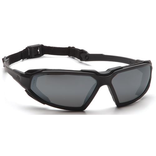 Safety Glasses - Black Frame, Gray Fog Free Lens - Eagle Tool & Supply