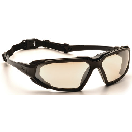 Safety Glasses - Black Frame, I/O Mirror Fog Free Lens - Eagle Tool & Supply