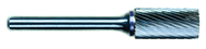 12.7mm EdgeHog Cylindrical End Cut Carbide Bur SB-5M-D Std Alt. Diamond (Double) - Eagle Tool & Supply