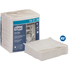 Heavy Duty Paper DRC White- 1/4 Fold Poly Pack - Eagle Tool & Supply