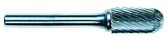 6mm EdgeHog Cylindrical Radius End Carbide Bur SC-1L6M-F Fine 152mm Shk Lgth - Eagle Tool & Supply