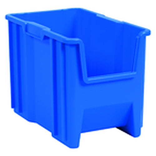 10″ × 17 1/2″ × 10 1/2″ - Blue Stak-N-Store Bin - Eagle Tool & Supply