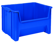 19 x 15-1/4 x 12'' - Blue Stak-N-Store Bin - Eagle Tool & Supply