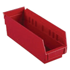 2 3/4″ × 11 5/8″ × 4″ - Red Economy Shelf Bin - Eagle Tool & Supply