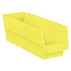 4 1/8″ × 23 5/8″ × 4″ - Yellow Economy Shelf Bin - Eagle Tool & Supply