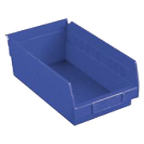 8 3/8″ × 11 5/8″ × 4″ - Blue Economy Shelf Bin - Eagle Tool & Supply