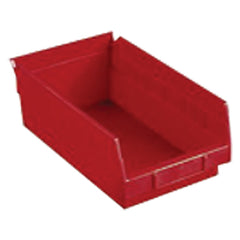 8 3/8″ × 11 5/8″ × 4″ - Red Economy Shelf Bin - Eagle Tool & Supply