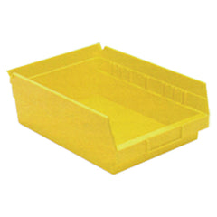 8 3/8″ × 11 5/8″ × 4″ - Yellow Economy Shelf Bin - Eagle Tool & Supply