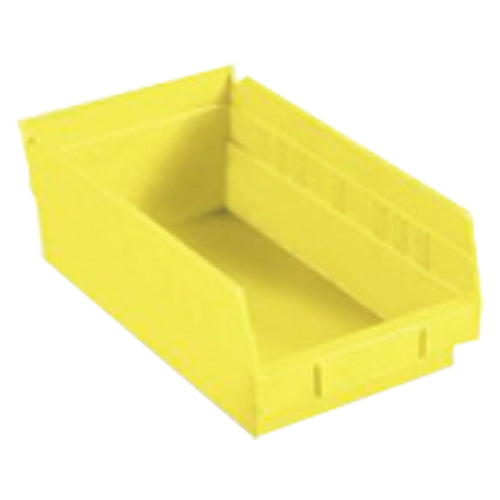 11 1/8″ × 23 5/8″ × 4″ - Yellow Economy Shelf Bin - Eagle Tool & Supply