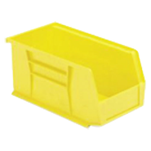 4 1/8″ × 7 3/8″ × 3″ - Yellow Hanging or Stackable Bin - Eagle Tool & Supply