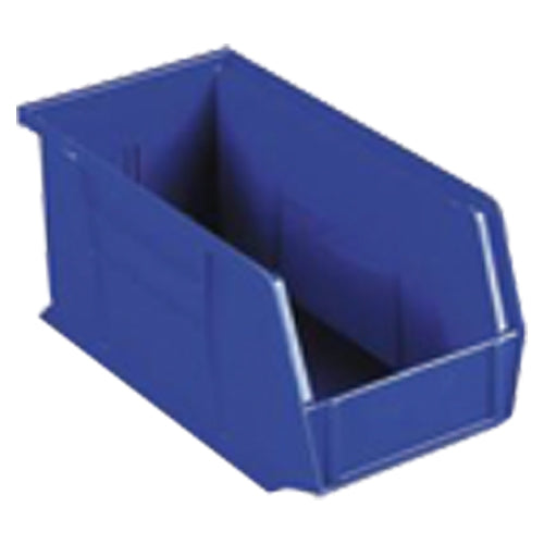 5 1/2″ × 10 7/8″ × 5″ - Blue Hanging or Stackable Bin - Eagle Tool & Supply