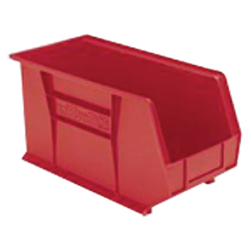 5 1/2″ × 10 7/8″ × 5″ - Red Hanging or Stackable Bin - Eagle Tool & Supply