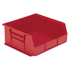 16 1/2″ × 14 3/4″ × 7″ - Red Hanging or Stackable Bin - Eagle Tool & Supply