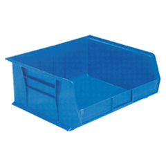 16 1/2″ × 14 3/4″ × 7″ - Blue Hanging or Stackable Bin - Eagle Tool & Supply