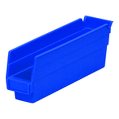 2 3/4″ × 11 5/8″ × 4″ - Blue Economy Shelf Bin - Eagle Tool & Supply