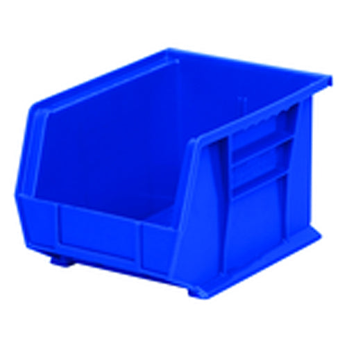 8 1/4″ × 10 3/4″ × 7″ - Blue Hanging or Stackable Bin - Eagle Tool & Supply