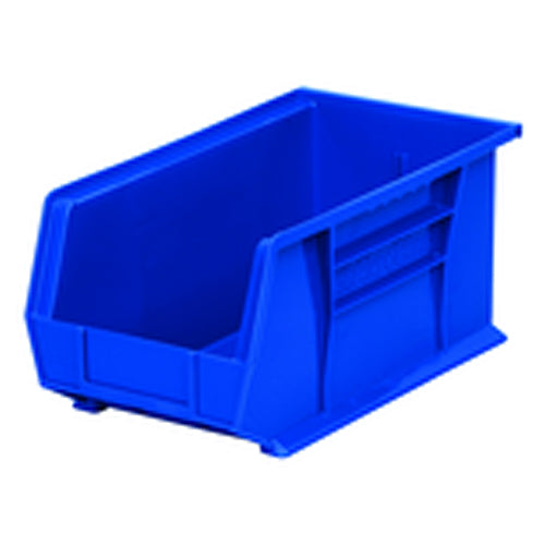 8 1/4″ × 14 3/4″ × 7″ - Blue Hanging or Stackable Bin - Eagle Tool & Supply