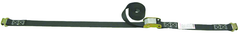 Load Binder - 1" x 10' - Flat Hook Ratchet Buckle Style - Eagle Tool & Supply