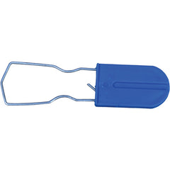 Blue Polypropylene Security Seal 3″ - Exact Industrial Supply