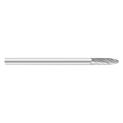 SF-42X2 #3 .1250 Burr RH SE 12FL - Eagle Tool & Supply