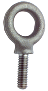 Shoulder Pattern Eye Bolt - M42 x 4.50 Thread; 73.0mm Eye Dia. - Eagle Tool & Supply