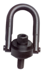 Hoist Ring - 3/8-16; .54'' Thread Length; 1000 lb Rating Load; 2.67'' OAL - Eagle Tool & Supply