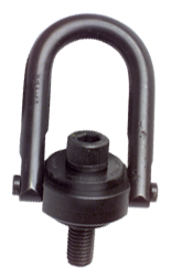 Hoist Ring - 1/2-13; 1.07'' Thread Length; 2500 lb Rating Load; 3.77'' OAL - Eagle Tool & Supply