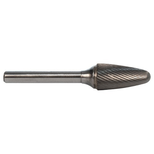 6.4mm EdgeHog Tree Shape Radius End Miniature Carbide Bur SF-51M-F Fine - Eagle Tool & Supply