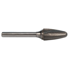 6.4mm EdgeHog Tree Shape Radius End Miniature Carbide Bur SF-51M-F Fine - Eagle Tool & Supply