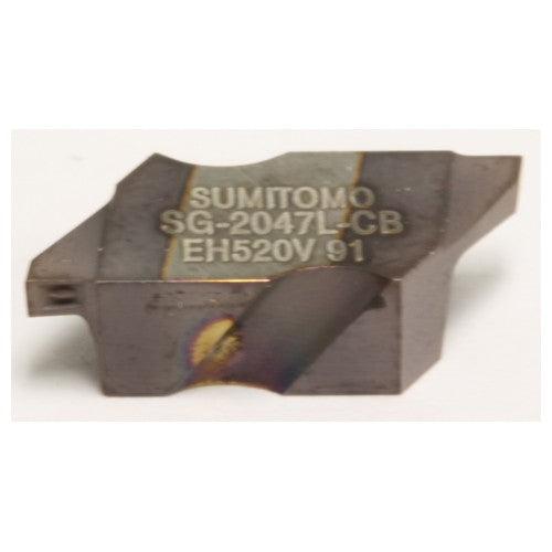 SG3189L-CB-EH520V Grooving Insert - Exact Industrial Supply