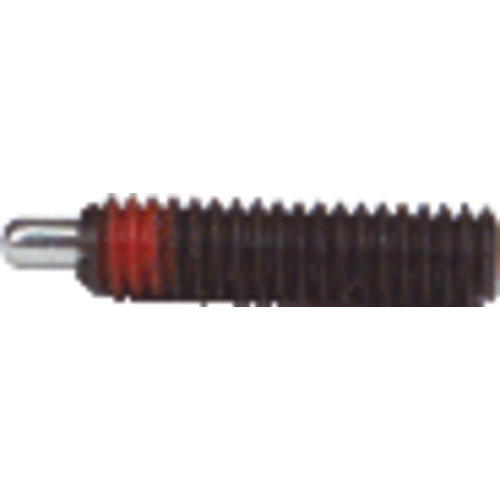 End Force Spring Plunger - 1 lbs Initial End Force, 4 lbs Final End Force (1/4″–28 Thread) - Eagle Tool & Supply