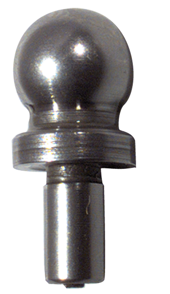 #10612 - 1'' Ball Diameter - 1/2'' Shank Diameter - Short Shank Inspection Tooling Ball - Eagle Tool & Supply