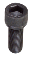 1/4-28 x 1 - Black Finish Heat Treated Alloy Steel - Cap Screws - Socket Head - Eagle Tool & Supply